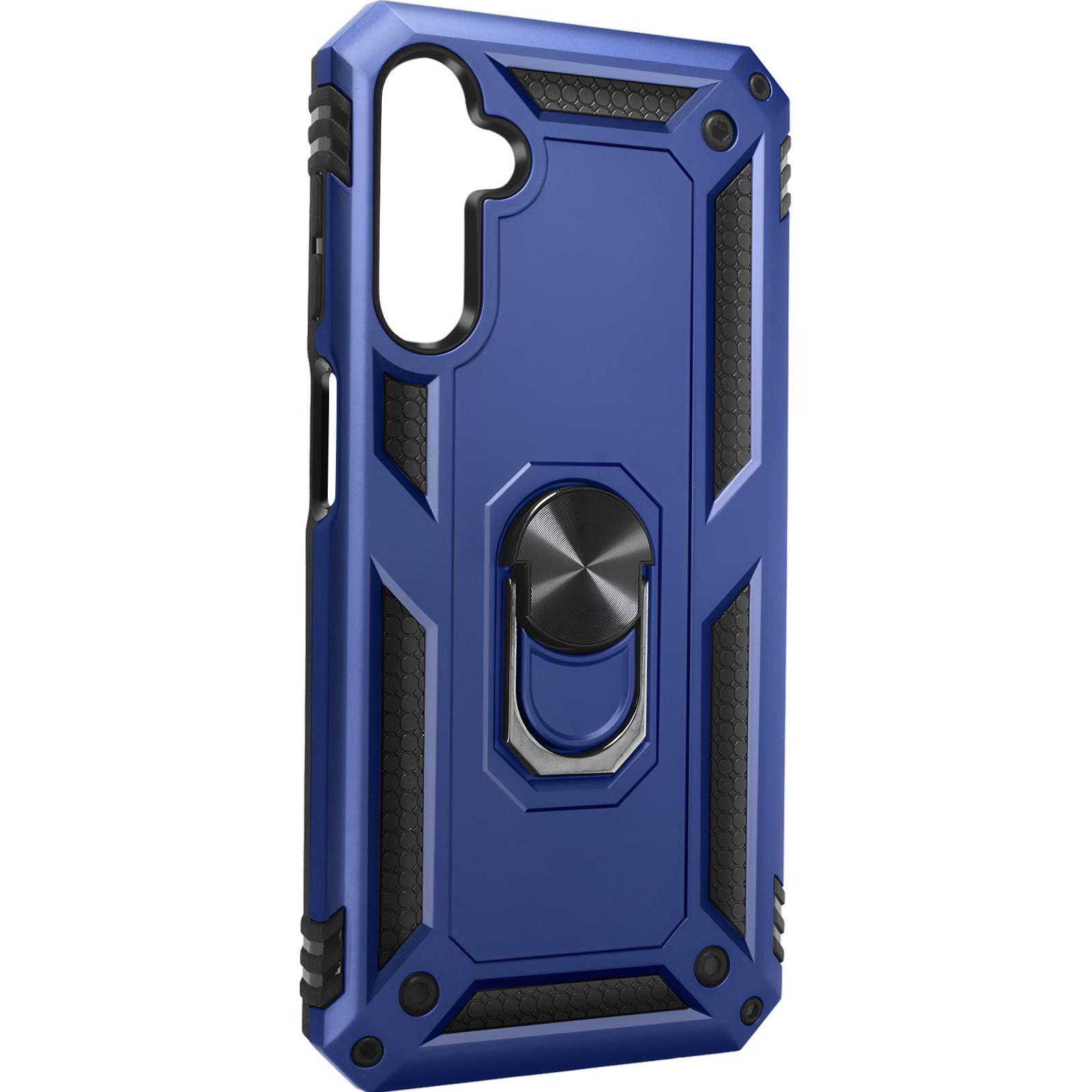 Thumbnail - Avizar Stossfeste Handyhülle mit Ring Series (Samsung Galaxy A05s), Smartphone Hülle, Blau