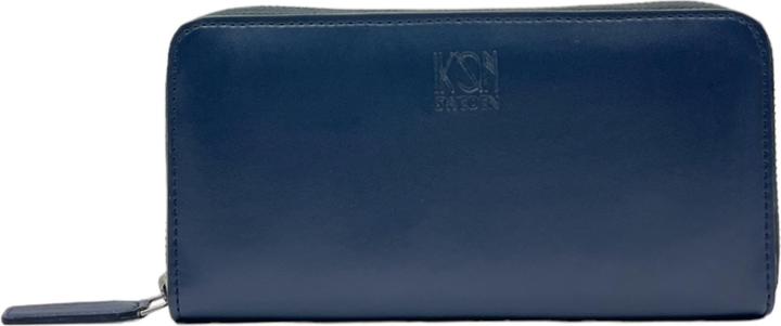 Actual product image Ikon Sweden Kivik apple leather zip wallet large