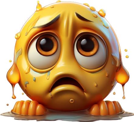 Image du produit Bügelbilder Bügelbild Sad Meme (1 pcs)