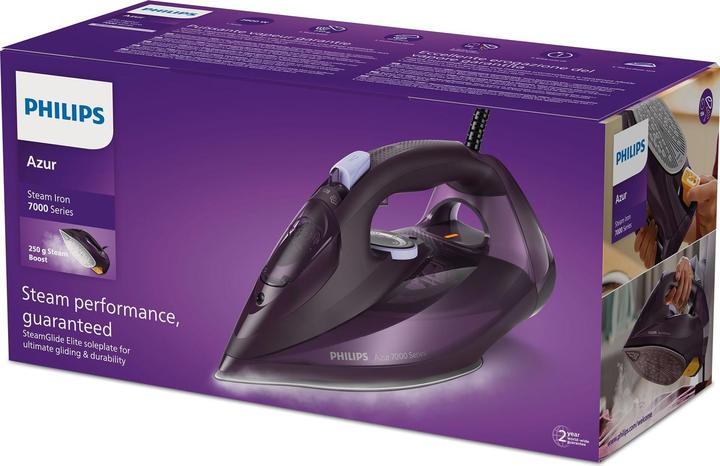Produktbild Philips 7000 Serie Garų lygintuvas DST7051/30, 2800W, 50 g/min kontinuierlicher Dampf, 250g Dampfstoß, verti (2800 W, 250 g/min)