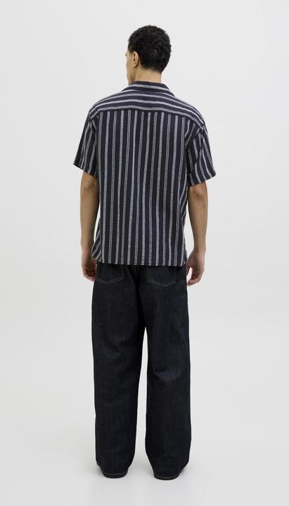 Produktbild Jack & Jones Jjeenzo Stripe Resort Shirt Ss Sn (L)