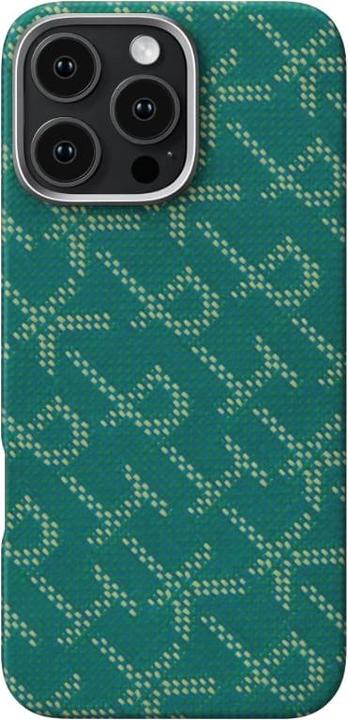 Produktbild Pitaka Tactile Woven Case PTK Green/Gold - iPhone 16 Pro (Apple iPhone 16 Pro)