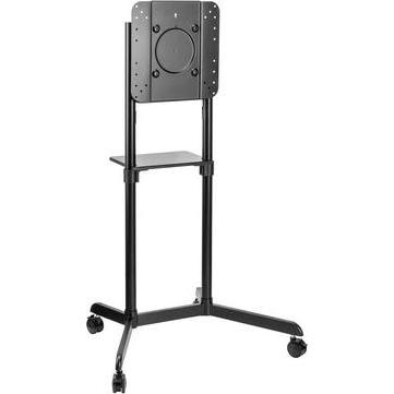 Dacomex Rotating mobile stand S70-600W-R for screens 37-70 (70", 70 kg), TV Ständer, Schwarz