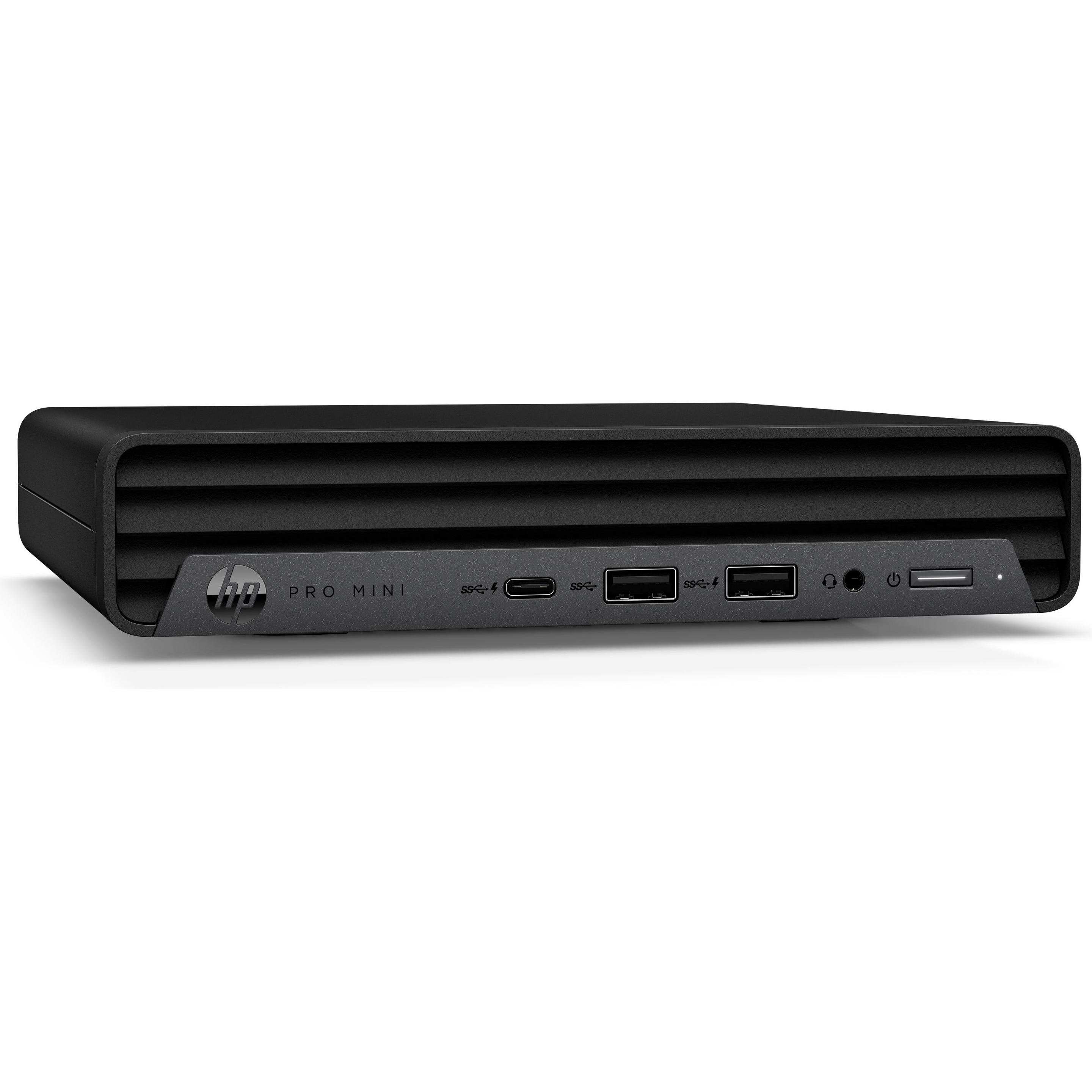 HP Pro Mini 400 G9 (512 GB, 16 GB, Intel Core i5-12500T), PC, Schwarz
