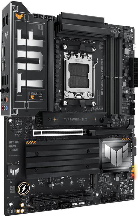 Productafbeelding ASUS TUF GAMING X870-PLUS WIFI (AM5, AMD X870, ATX)