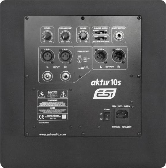 Produktbild ESI Aktiv 05 Monitor-Boxen mit Aktiv 10S Subwoofer (Aktiv, Paar, 1x 60 W)