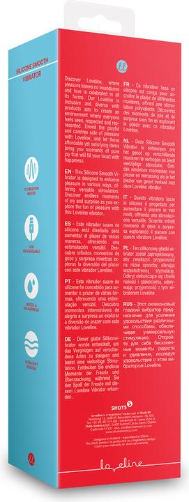 Productafbeelding Shots Silicone Gladde Vibrator