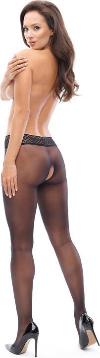 Produktbild MissO MI P707 pantyhose open crotch black 20den S/M (M, S)