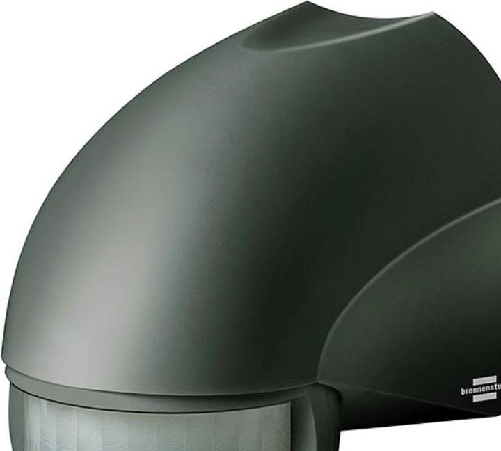 Actual product image Brennenstuhl Infrared motion detector PIR 180 IP44 anthracite 11 (12 m)