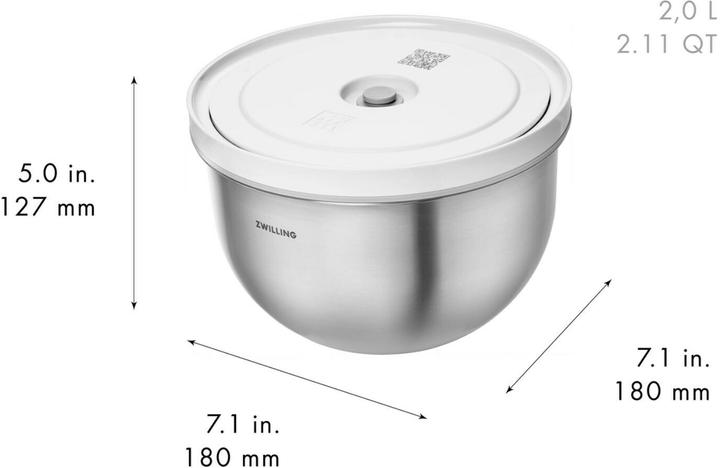 Productafbeelding Zwilling Fresh & Save Bowls Vakuumschüssel M (1.75 l)