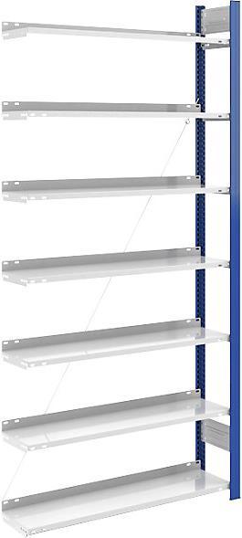 Actual product image Hofe Boltless file shelving without rear panel