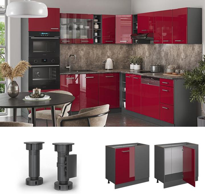 Produktbild Vicco Eckunterschrank R-Line (86 x 60 x 81.5 cm)