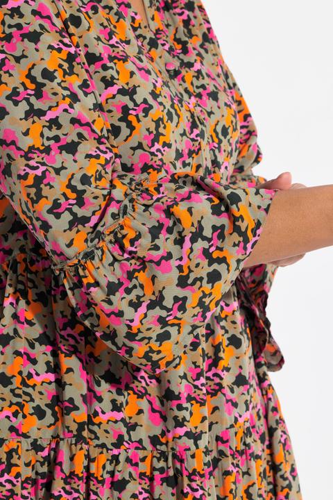 Actual product image Angel of Style Tunic blouse with camouflage print, frills (50)