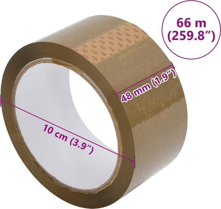 Image du produit vidaXL Verpackungsband (48 mm)