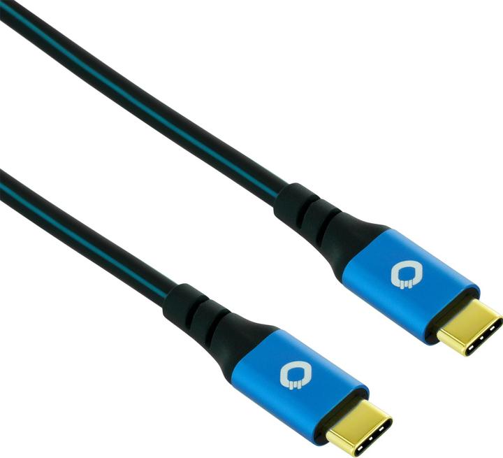 Actual product image Oehlbach USB 3.2 Gen 1 (USB 3.0) connection cable (1x C™ plug 1x plug) 3.00 m gold-plated plug contacts (3 m, USB 4.0, 10 W)