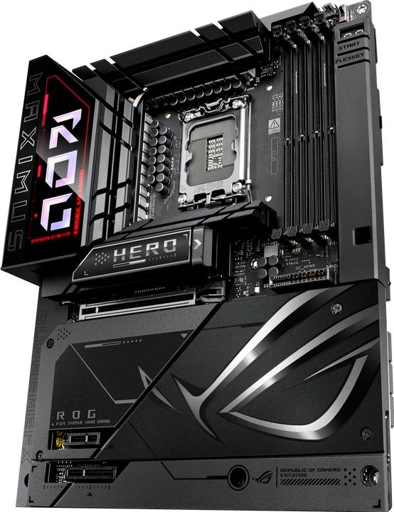Image du produit ASUS Rog Maximus Z890 Hero Btf (LGA 1851, Intel Z890, ATX)