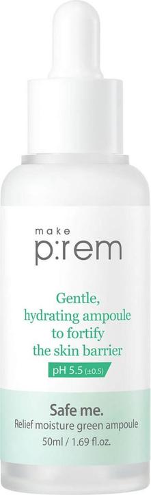 Produktbild Make p:rem Safe Me. Relief Moisture Green Ampoule (50 ml)