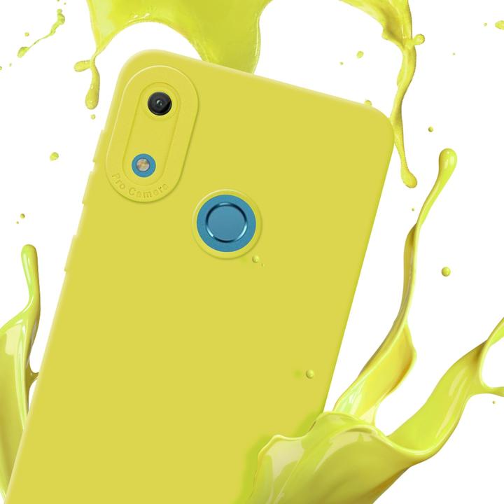 Immagine prodotto Cadorabo Custodia per Huawei Y6 2019 in TPU stile fluido LM162 (Huawei Y6 (2019))