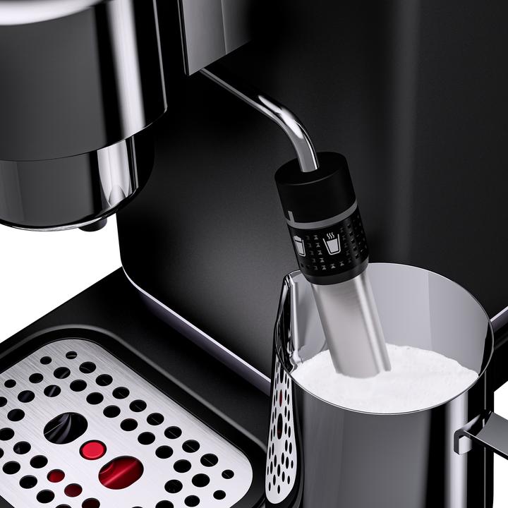 Produktbild WMF Lumero Espresso Siebträgermaschine, Deep Black