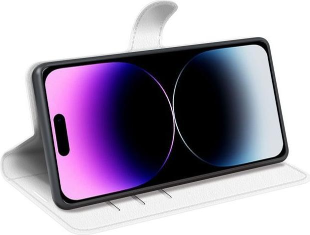 Image du produit MU Classic Série de couvertures de livres en cuir Litchi (Apple iPhone 15 Pro)
