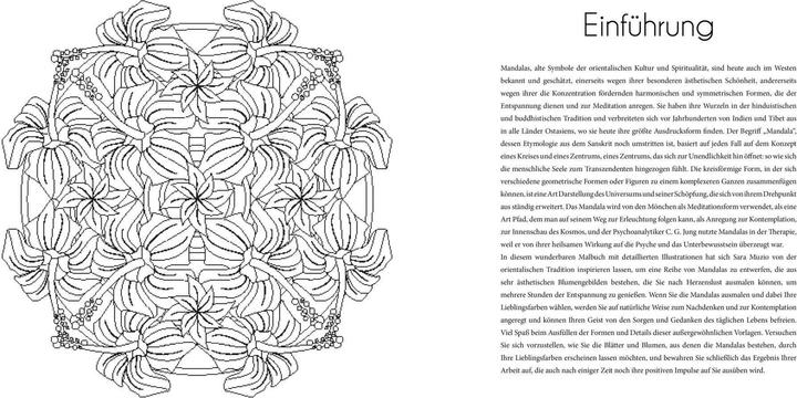 Produktbild Blumen-Mandalas (Ausmalbuch zur kreativen Stressbewältigung)
