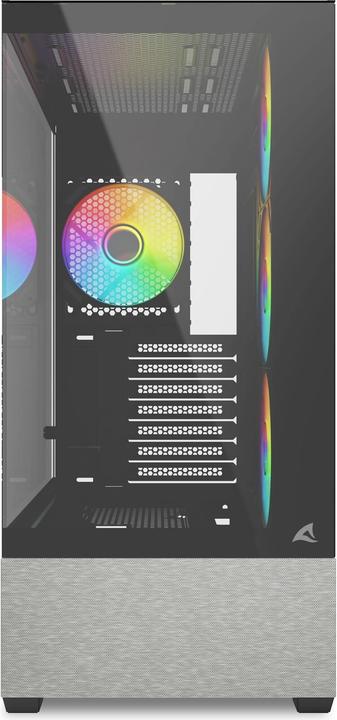 Image du produit Sharkoon AK7 ARGB (schwarz, Tempered Glass x 2) (ATX, mATX, Mini-ITX)