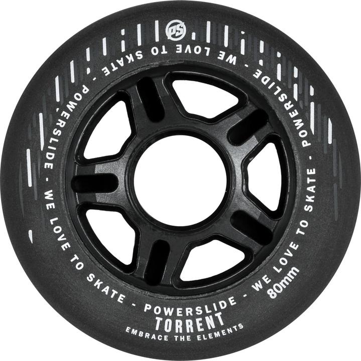 Actual product image Powerslide Skateboard Wheels Torrent 4-Pack 2023 (80 mm, 84a)