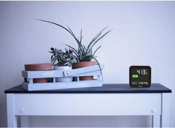 Actual product image Orium CO2 measuring device, Quaelis 14, CO2 speed control, air quality, humidity and temperature
