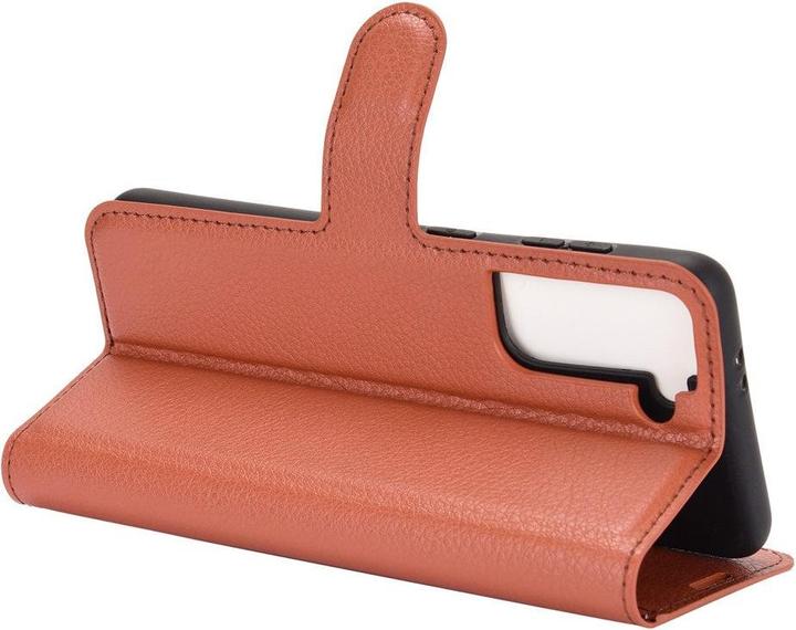 Produktbild Cover-Discount Galaxy S21 - Leder Etui Hülle braun (Samsung Galaxy S21)