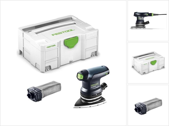 Produktbild Festool DTS 400 REQ-Plus Delta Schleifer 250W 2mm Hub im Systainer ( 574635 ) + Zubehör + extra (250 W)
