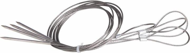 All'Grill Flexibele barbecuespies set van 4 (shashlikdraad/barbecuedraad)