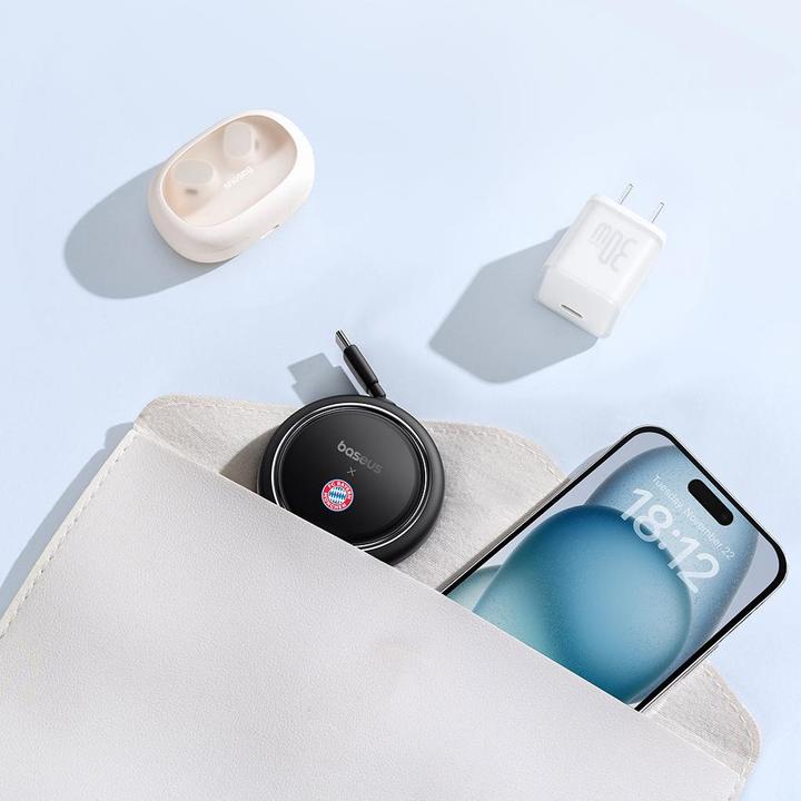 Produktbild Baseus USB-C to USB-C 100W Charging Cable (Black) Bayern Edition (1 m, 100 W)