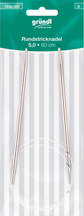 Produktbild Gründl Rundstricknadel, 80 cm