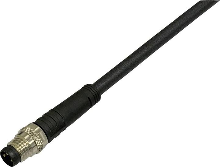 Image du produit BKL Electronic 2700020 Câble de raccordement capteurs/actionneurs M8 mâle, droit 10 m Po