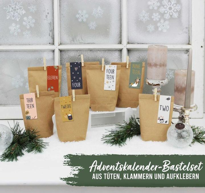 Immagine prodotto Papierdrachen Mini set di calendari dell'Avvento - Inglese