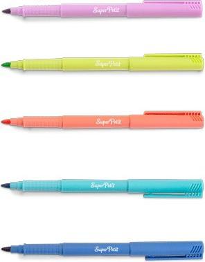 Produktbild Super Petit Box of 5 Pastel Markers thin tip (5x)