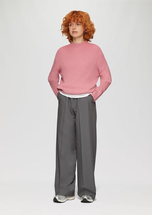 Actual product image S.Oliver Strickpullover Rippstrickpulover mit weiten Ärmeln (M)