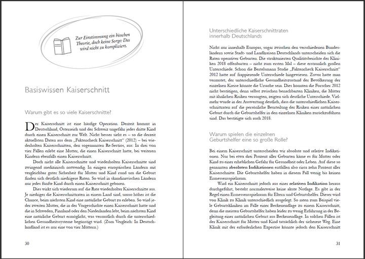 Produktbild Natürliche Geburt nach Kaiserschnitt: Praxis-Wissen von der Ärztin - Das VBAC-Buch, das deine n (Deutsch, Ute Taschner, 2021)