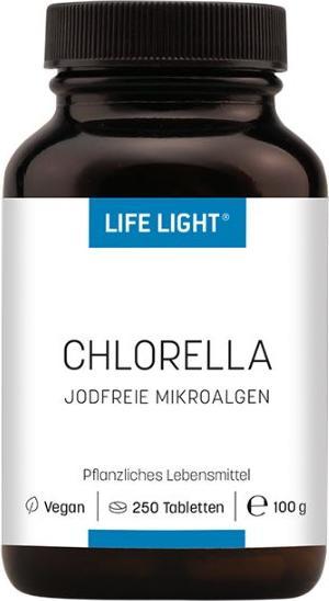 Valeurs nutritives et ingrédients Life Light Comprimés de microalgues Chlorella (1 pièce(s), Cachets, 220 g)