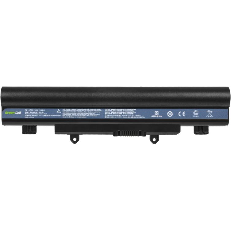 Thumbnail - GreenCell AC44D Notebook-Ersatzteil Akku (6 Zellen, 4400 mAh), Notebook Akku, Schwarz