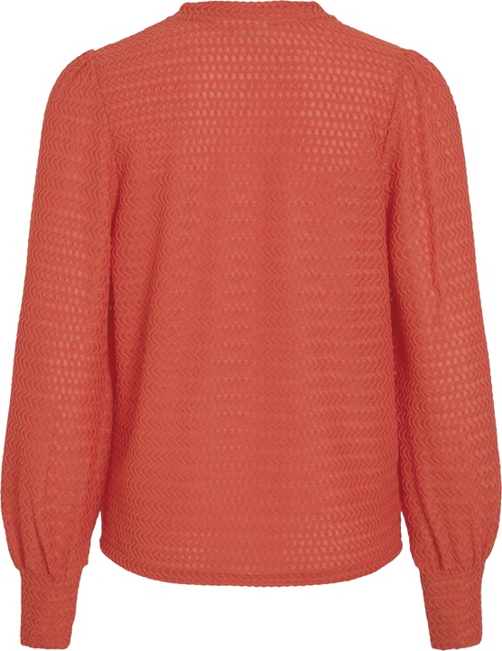 Actual product image Vila V-neck top with long sleeves (S)