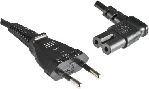 Dinic CB-8-2M Câble d'alimentation Fiche secteur type C -coupleur (2 m)