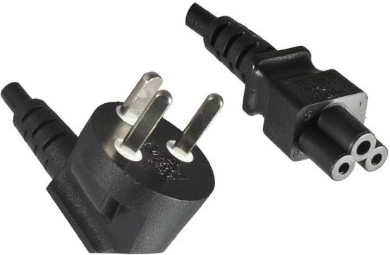 Dinic CB-3-DK Câble d'alimentation Fiche secteur type K -coupleur (1.80 m, C5)