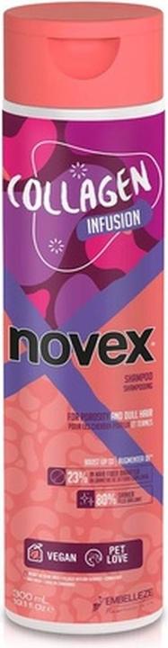 Immagine prodotto Novex INFUSIONE DI COLLAGENE champú 300 ml (300 ml, Shampoo liquido)