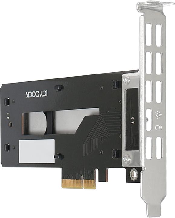 Produktbild Icy Dock MB987M2P-1B Schnittstellenkarte/Adapter Eingebaut M.2