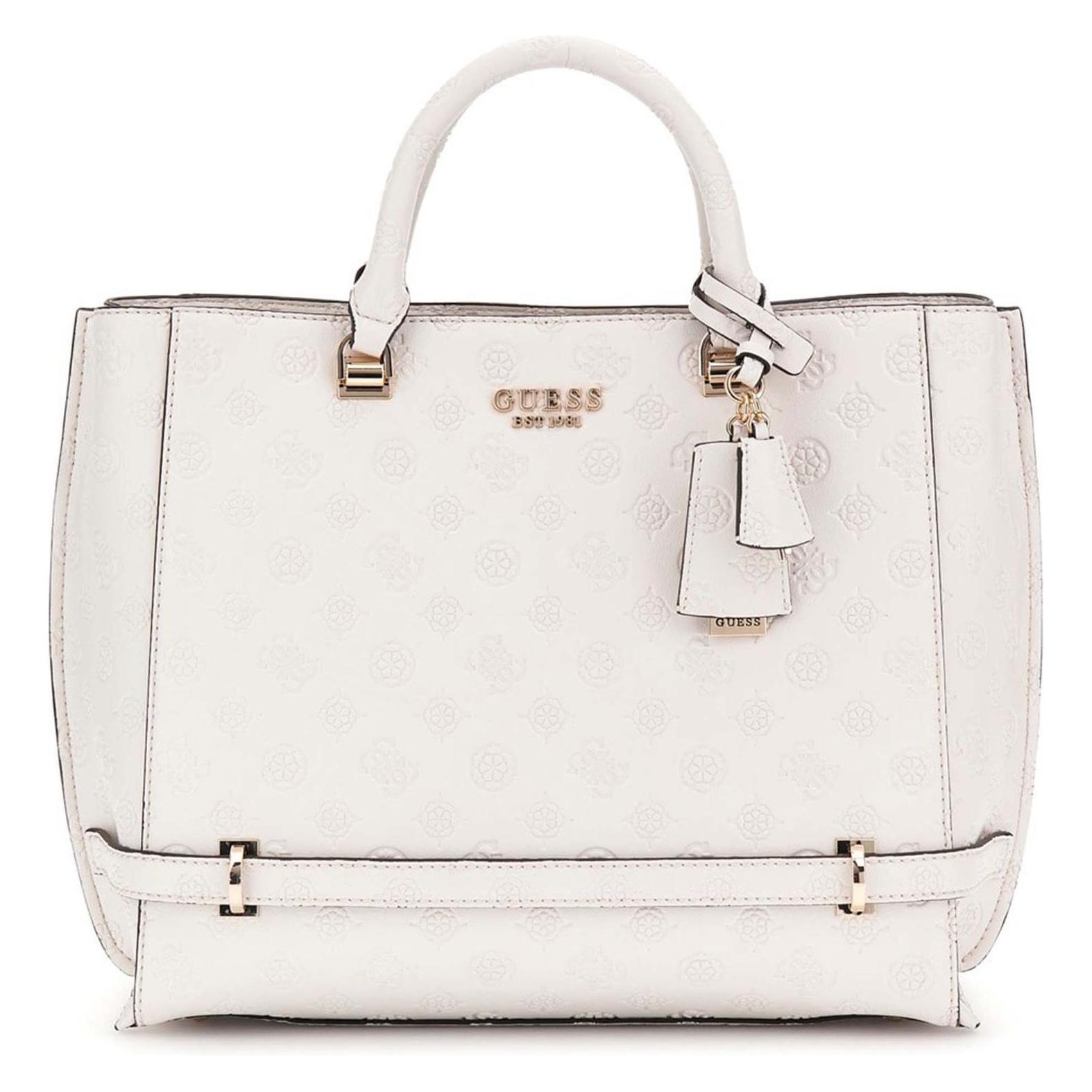 Guess, Damen, Tasche, Zarela Girlfriend Tote, Weiss