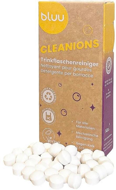 Produktbild bluu Cleanions - Trinkflaschenreiniger