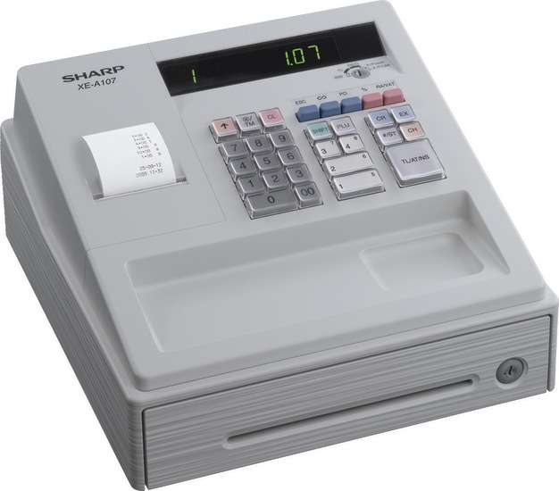 Produktbild Sharp Registrierkasse XE-A107W