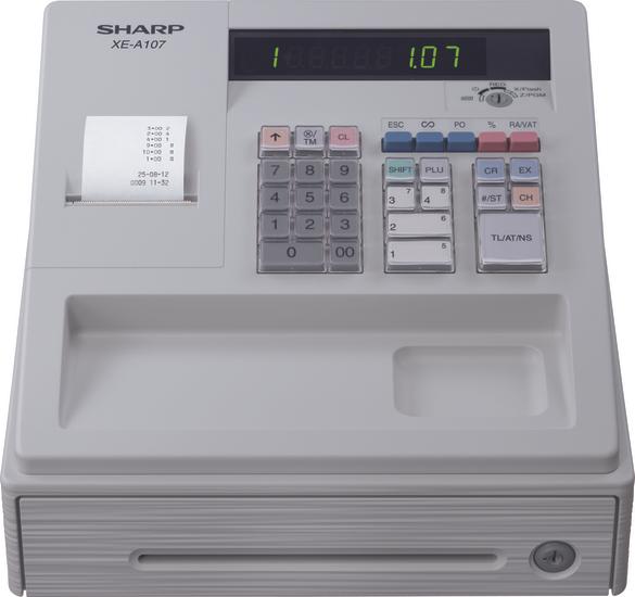 Actual product image Sharp Cash register XE-A107W