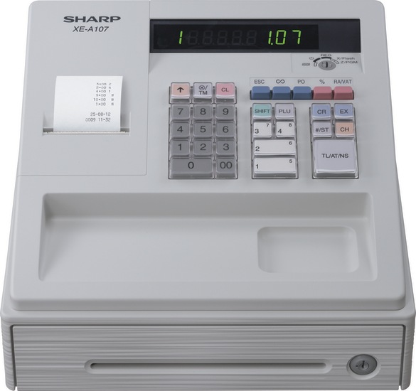 Produktbild Sharp Registrierkasse XE-A107W